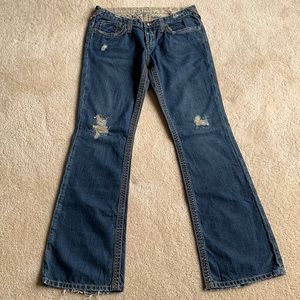 Stitch’s distressed denim